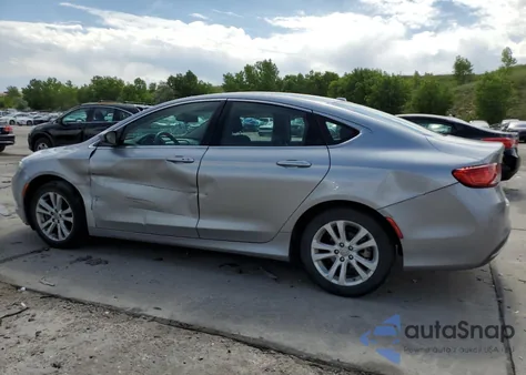 2015 Chrysler 200 Limited z USA, uszkodzony, nr VIN 1C3CCCAB8FN701231